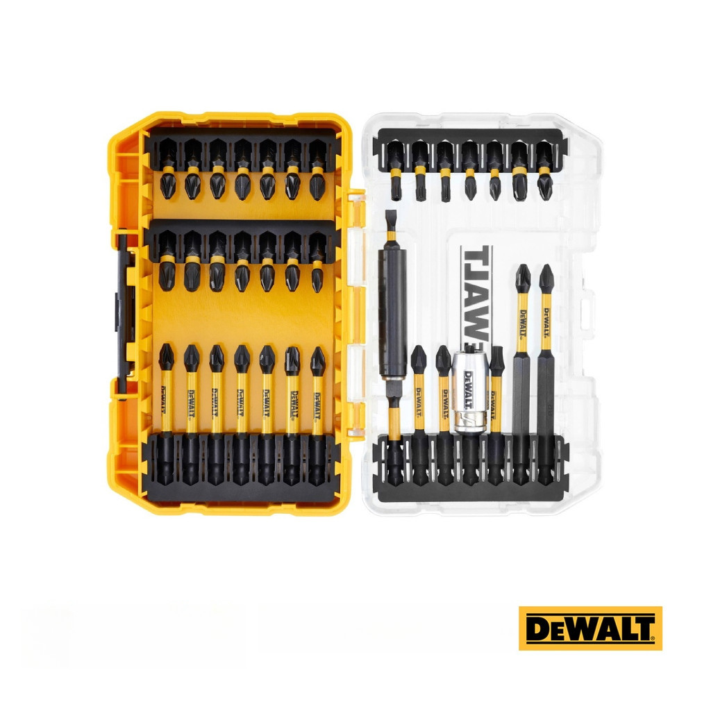 🔥ถูกสุด🔥 DEWALT ชุดดอกไขควง FLEXTORQ 37 ชิ้น รุ่น DT70731T-QZ ดอกไขควง DT70731T