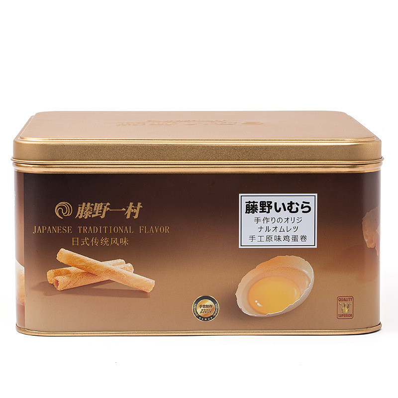 Fujino Ichimura Egg Roll Handmade Egg Roll Biscuit Japanese Flavour Egg รสดั้งเดิม Chive Snack Japan
