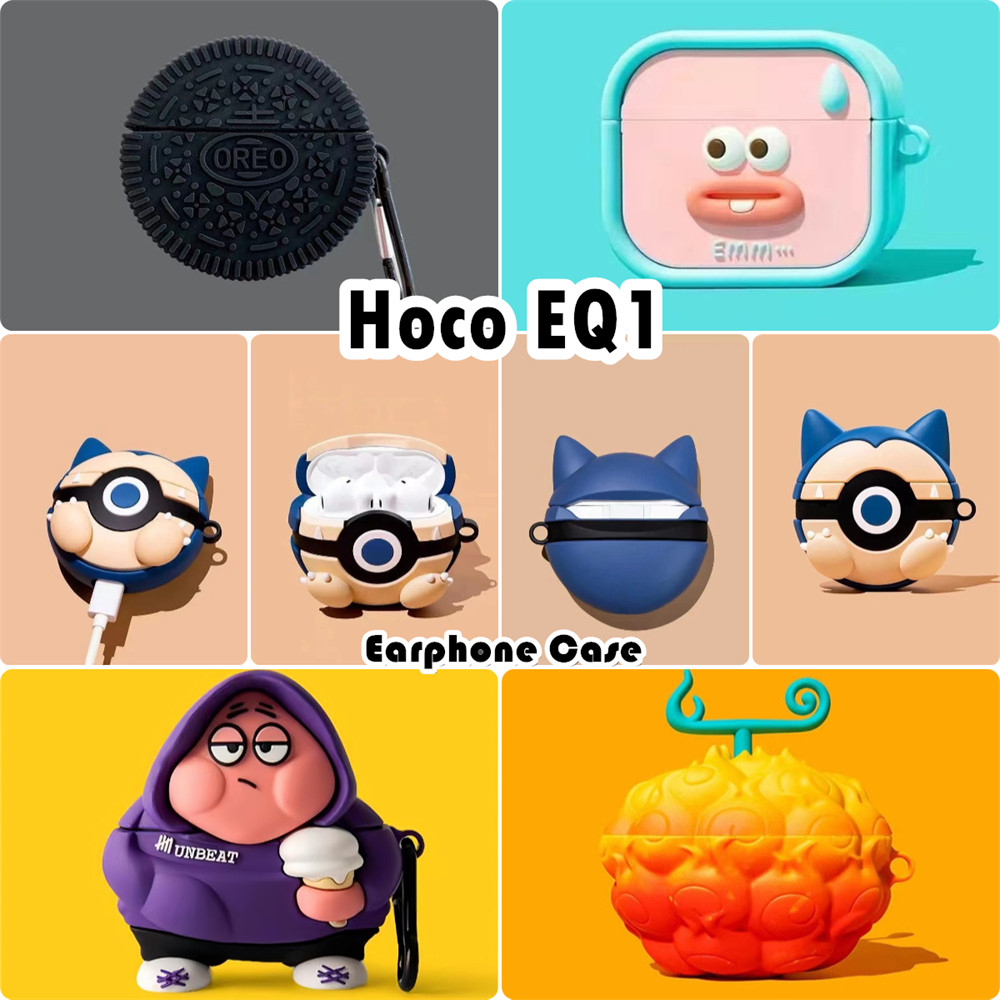 สําหรับ Hoco EQ1 Case เคสหูฟังการ์ตูนนวัตกรรม Series ปลอกซิลิโคนอ่อนนุ่ม NO.2