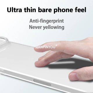 0.5 มม.กรณี PP โปร่งใสบางเฉียบสําหรับ Apple iPhone 17 16 Pro Max 17 Air Anti-Fingerprint Clear น้ําหนักเบา Protector ฝาครอบ Shell