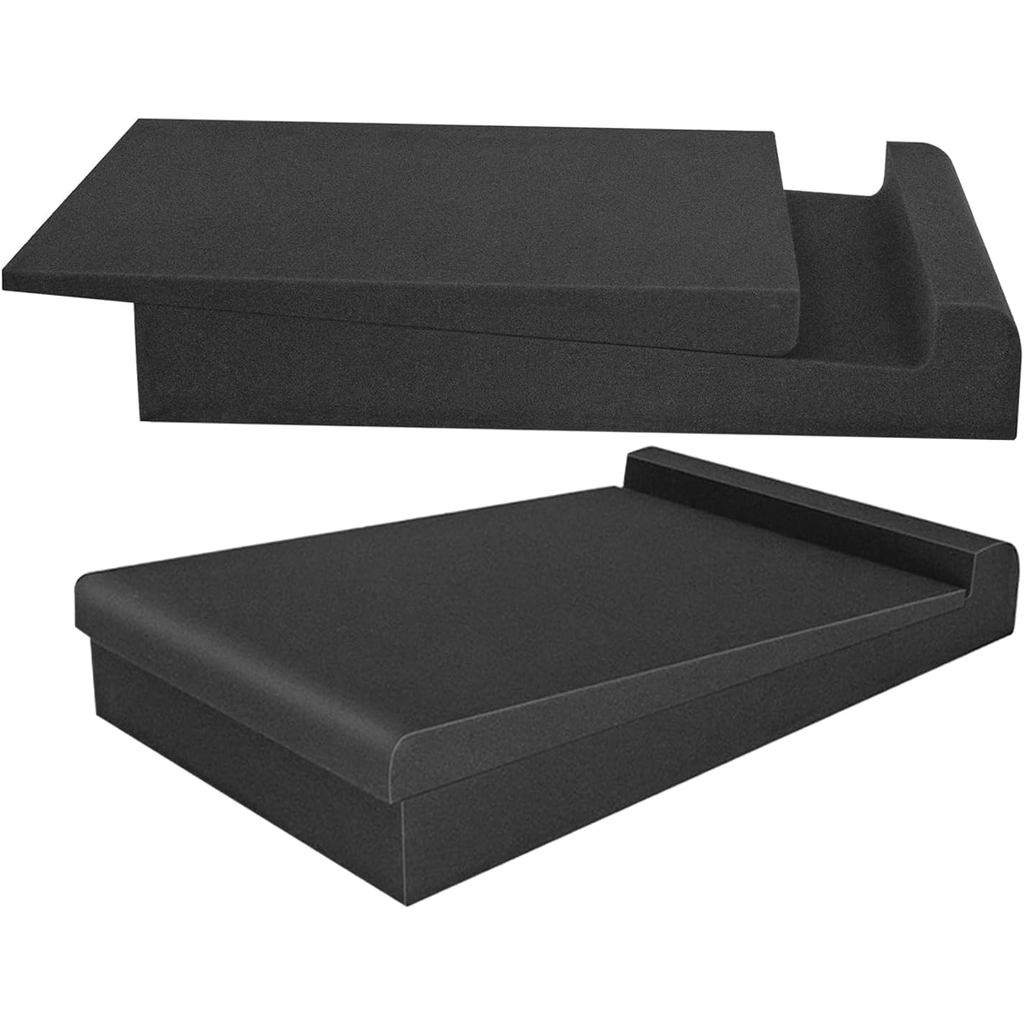 2 Pack Studio Monitor Isolation Pads for Speakers 3-5 Inches Sound Insulation Studio Foam Prevents V
