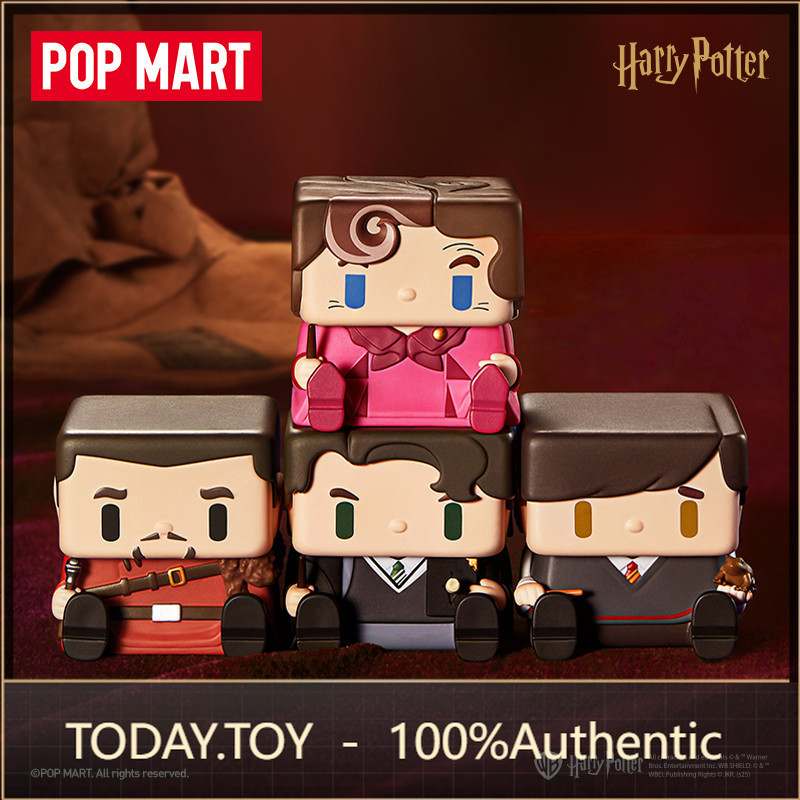 P POPMART POPMART Harry Potter POP CUBE-1 Series กล่องปริศนาฟิกเกอร์
