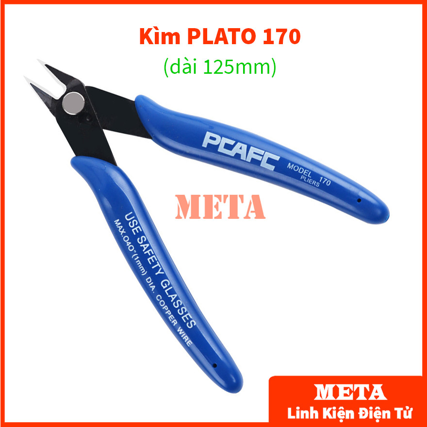 PLATO 170 คีมตัดพินส่วนประกอบ 125 มม. - คีม Sharp PLATO 170