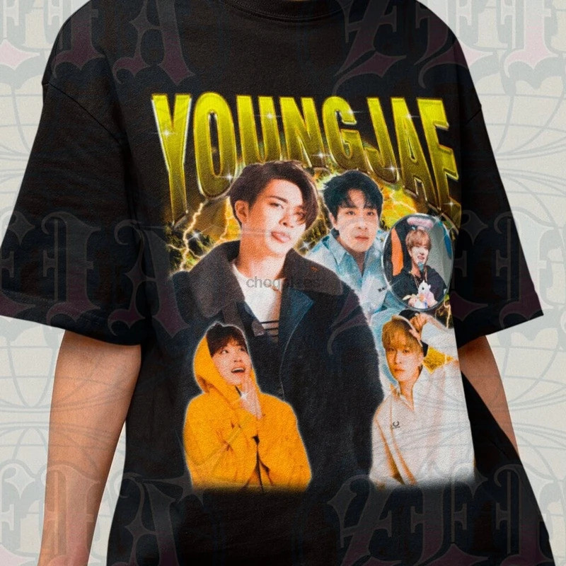 ทีเชิ้ต Got7 Youngjae Retro Bootleg - เสื้อ Kpop Got7 - สินค้า Kpop - ของขวัญ Kpop สำหรับเธอหรือเขา 