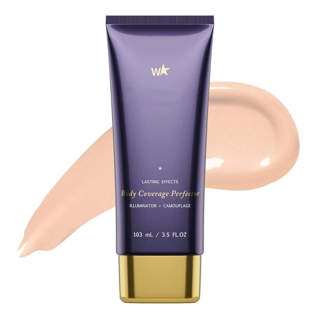 Perfect Body Concealer Cream, Waterproof Leg and Body Makeup, Tattoo Covering Makeup for Flawless Sk