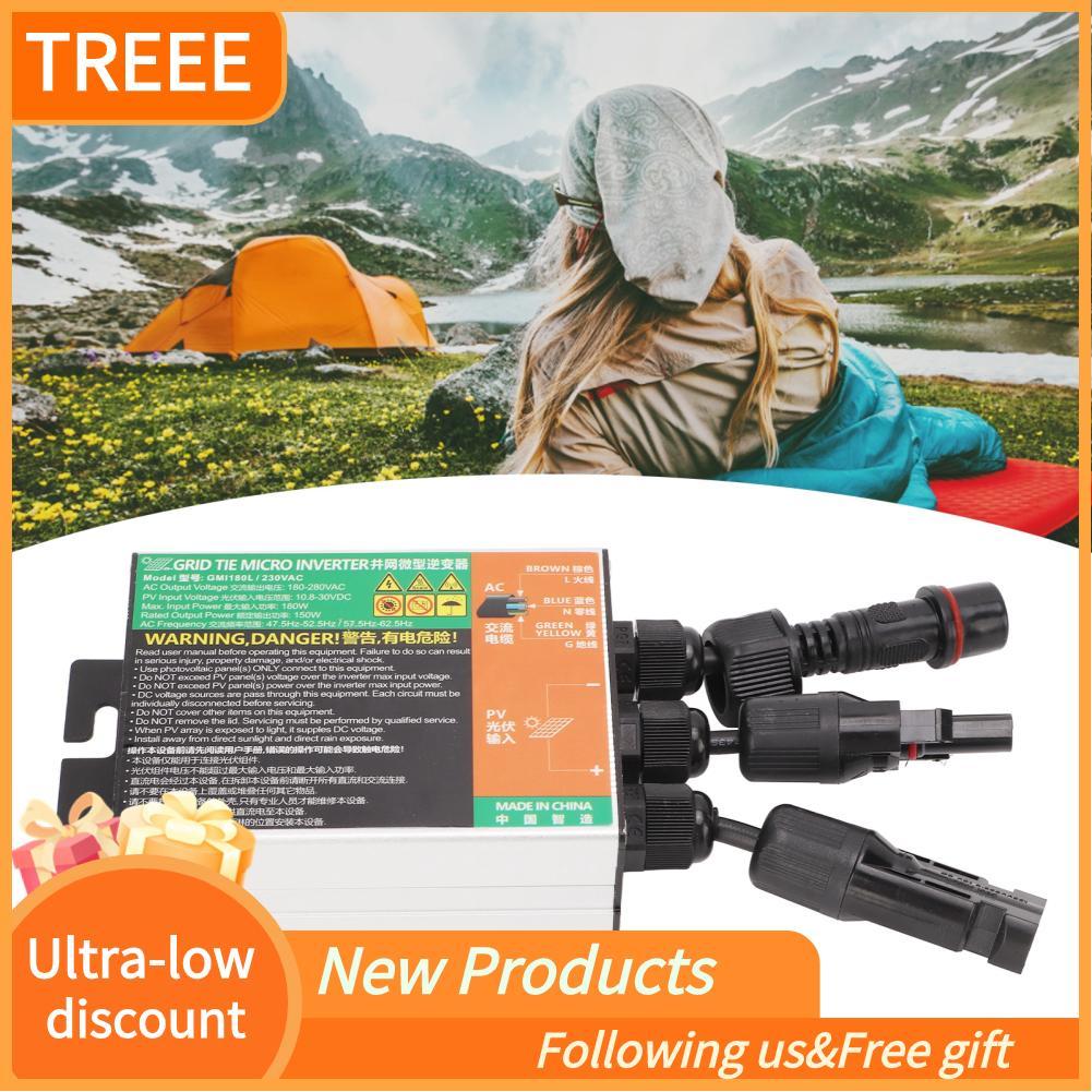 Treee Solar Grid Tie Inverter กันน้ำ IP55 เชื่อมต่อสำหรับกลางแจ้ง