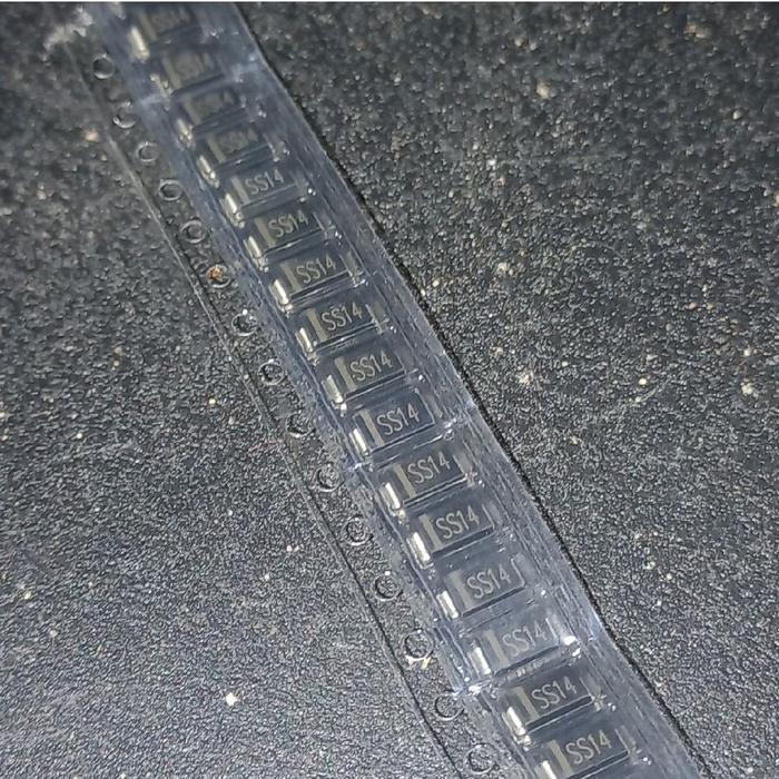 SS14 ไดโอด SMD 1N5819 IN5819 schottky 1N IN 5819 micro สิ่งที่แนบมา 3a 1