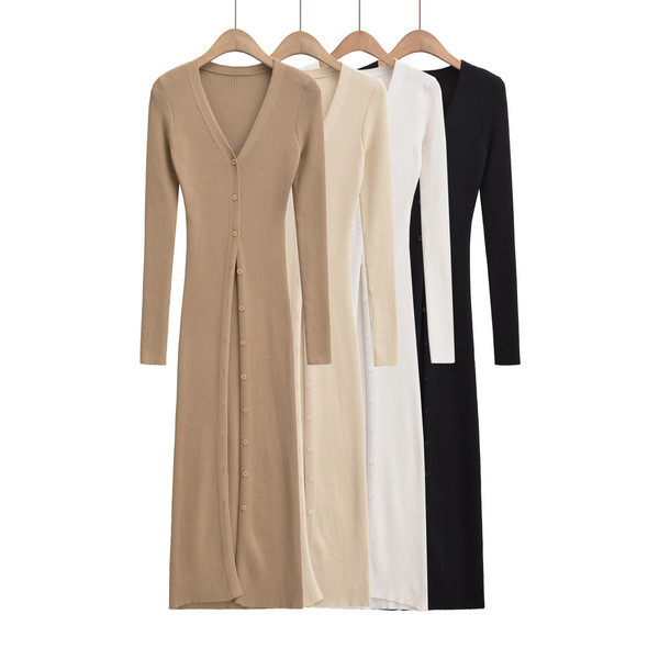 cardigan ไหมพรม comfy cardigan Merad V เสื้อกันแดดนํ้าหนักเบากึ่งOPS คอสไตล์อ่อนโยน แบบSlim-fit สำหร