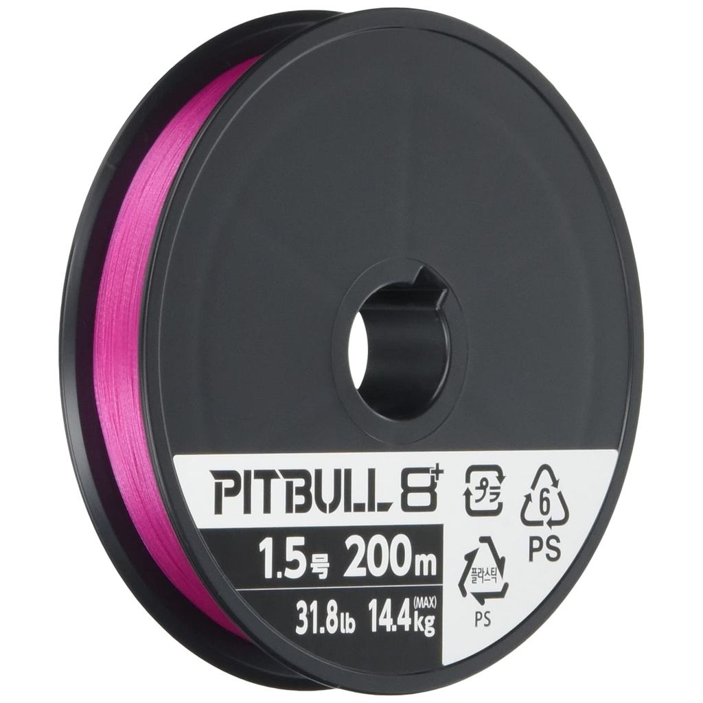 Shimano PE Line Pitbull 8+ 200m 1.5号 Traceable Pink