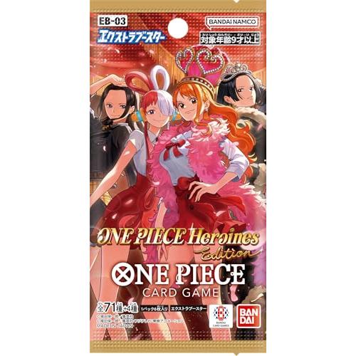 BANDAI ONE PIECE Card Game Extra Booster ONE PIECE Heroines Edition【EB-03】