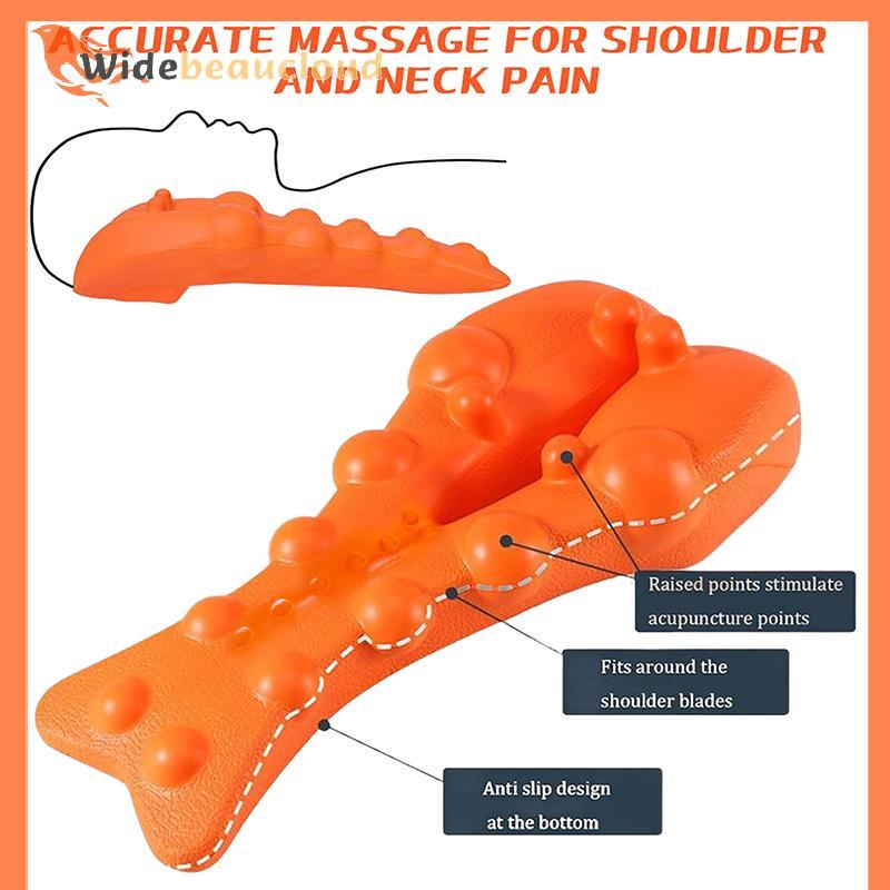 Widebeaucloud Neck And Shoulder Rlr With Upper Back Massage, Trapezius Trigger Point Massage, Myofas