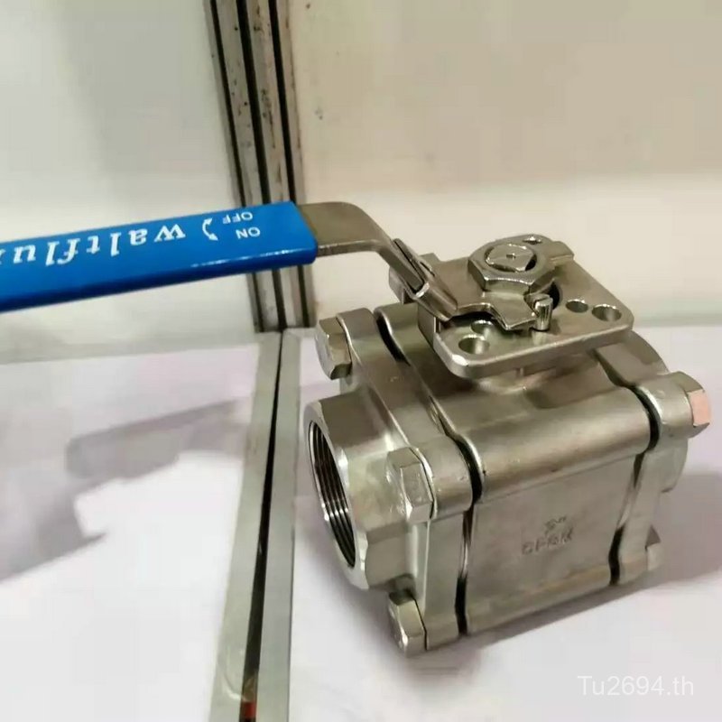 บอลวาล์ว บอลวาล์วลอยสามชิ้น One-Way Straight-through Hydrophobic เชื่อมลูกบอลสแตนเลส 7T3M