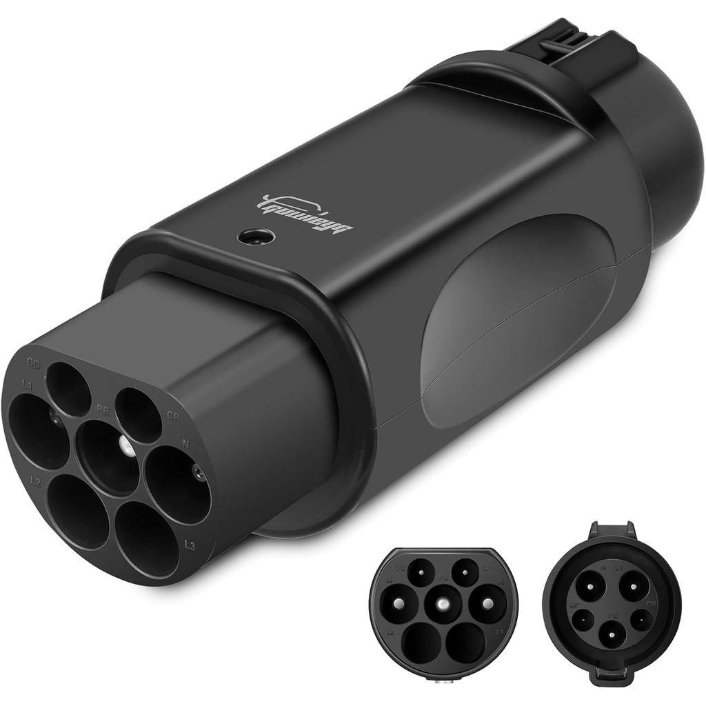 EV Charger Connector ประเภท 1 ถึง GBT อะแดปเตอร์, Fit สําหรับ BYD, อะแดปเตอร์ชาร์จรถยนต์ไฟฟ้า SAE j1