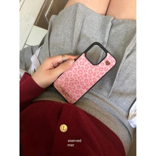 Huiwanju Epoxy พิมพ์เสือดาวน่ารักสําหรับ iPhone17promax เคสโทรศัพท์มือถือ 16pro/15pro/14pro/14/13/12/11/15plus