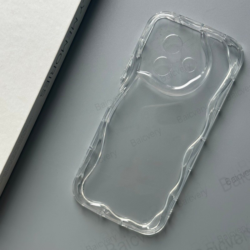 สําหรับ VIVO Y39 5G V2443 V2436 Ripple Border TPU เกราะป้องกัน Anti-Drop กลับ SHELL Cover