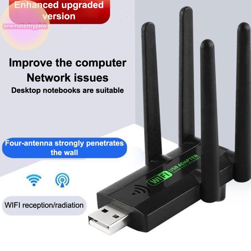 ONEPINK เครื่องขยายสัญญาณ WiFi Wireless Extender Amplifier Network Expander .