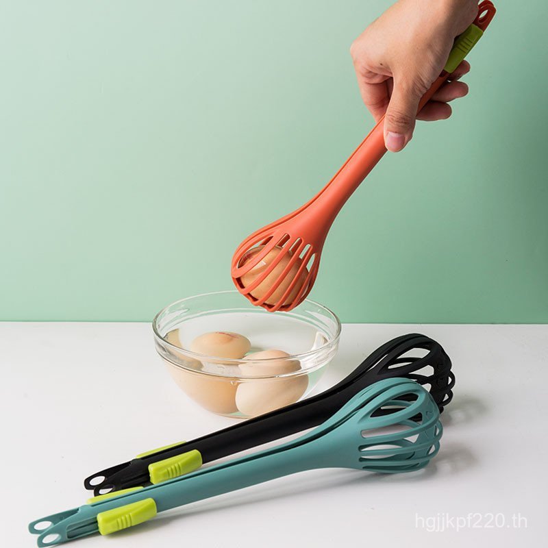 คลิปอาหาร Cross-Border Gadget ครัว Dual-ใช้ไนลอน Creative Blender Whisk Baking Manual Multi-Purpose 