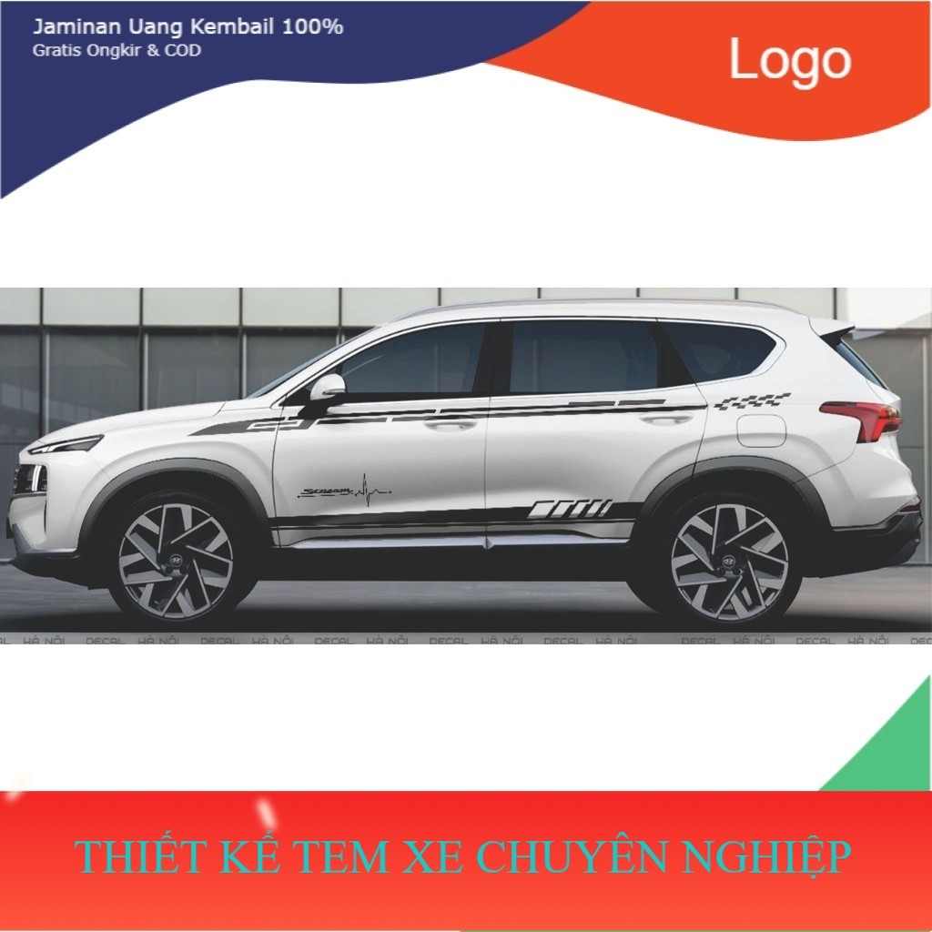 สติ๊กเกอร์ DECAL สําหรับรถเก๋ง - SUV - Hatchback รุ่นใหม่ล่าสุด