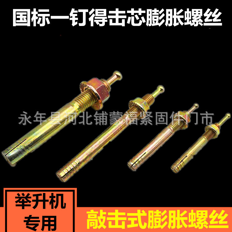 Strike Core สกรูขย One Nail Percussion Expansion Bolt Lift ค้อนขย Gecko High-Strength T44M