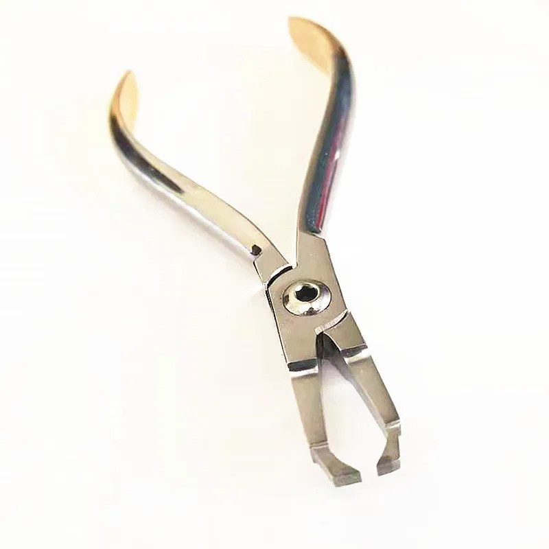 Dental Orthodontic Bracket Removing Plier Dental Brace Remover Forcep Straight tip Dental Instrument