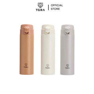 Tora กระบอกน้ำสุญญากาศ สแตนเลส เก็บความร้อนเย็น พร้อมฝาแบบกด…
