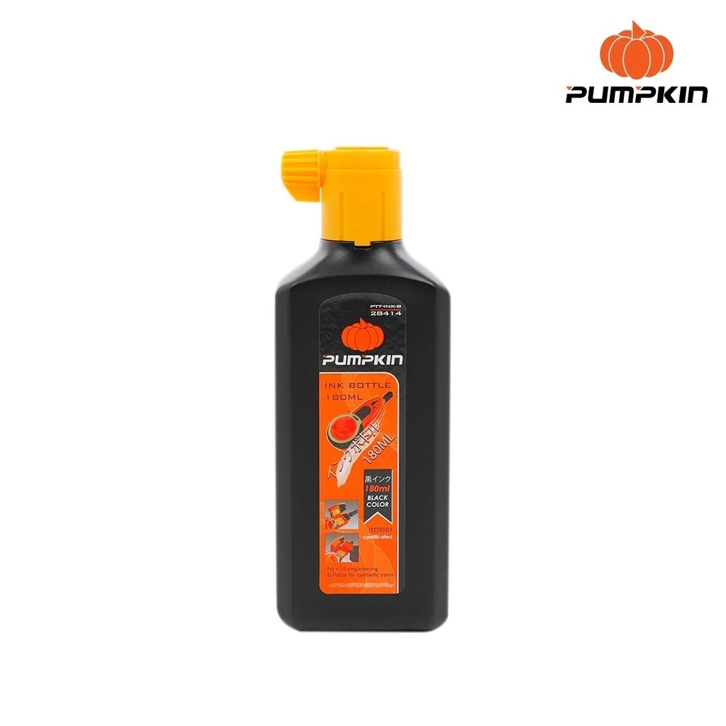 น้ำหมึกสีดำสำหรับบักเต้า PUMPKIN รุ่น PTT-INK-B