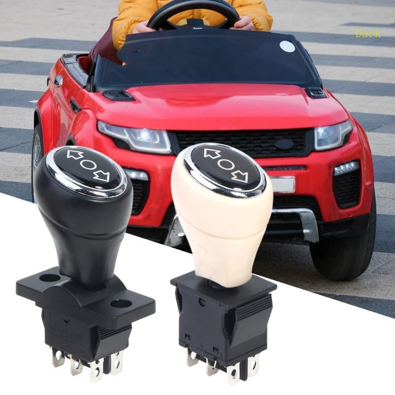 Dark Childrens Electric Car Gear Shifter 3 Speed Forward Reverse Stop Plastic Construction Easy Moun