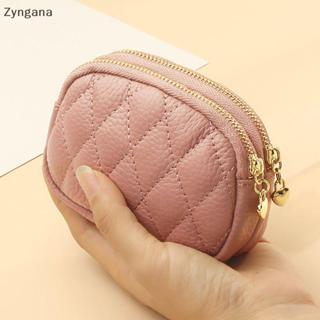 Zyngana กระเป๋าใส่เหรียญซิปตารางลําลองแฟชั่นใหม่สําหรับกระเป…