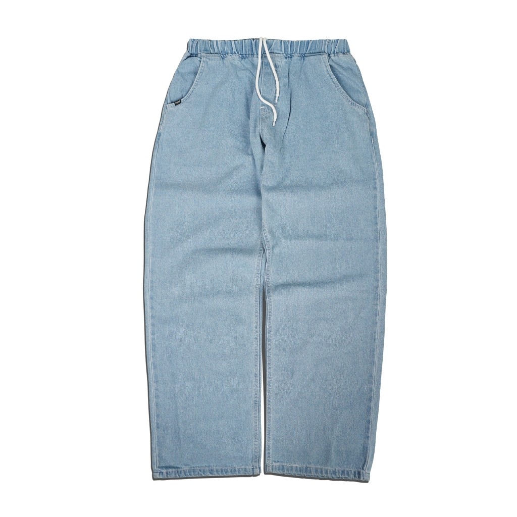 Rown Division Official Denim Relax Pants - Rowndvsn Briger Blue Long Pants