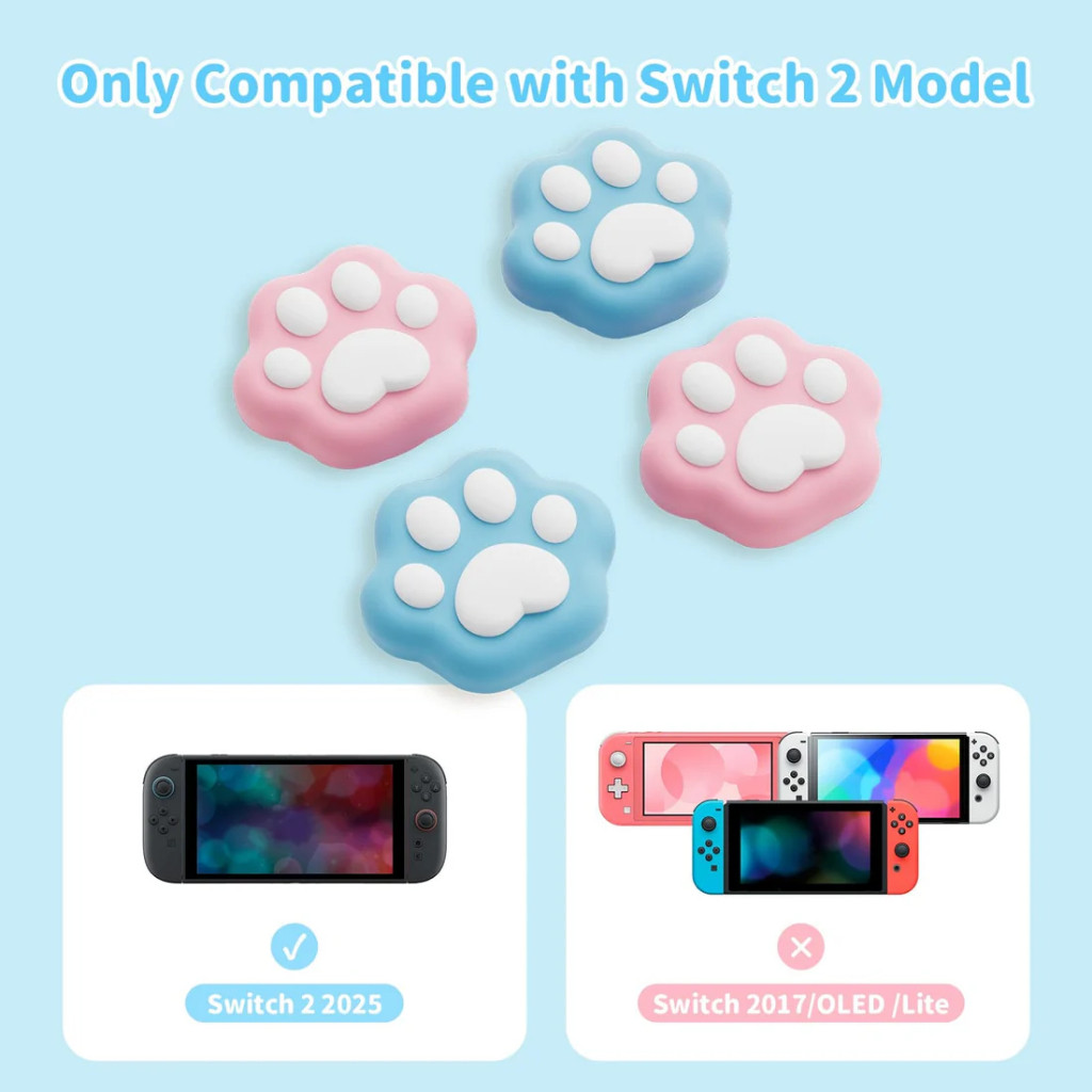 Nintendo Switch™ NS2 GeekShare Thumb Grip Caps (By ClaSsIC GaME) ราคา ถูกที่สุด ดีลบีเคเค แกลเลอรีภาพที่ 4