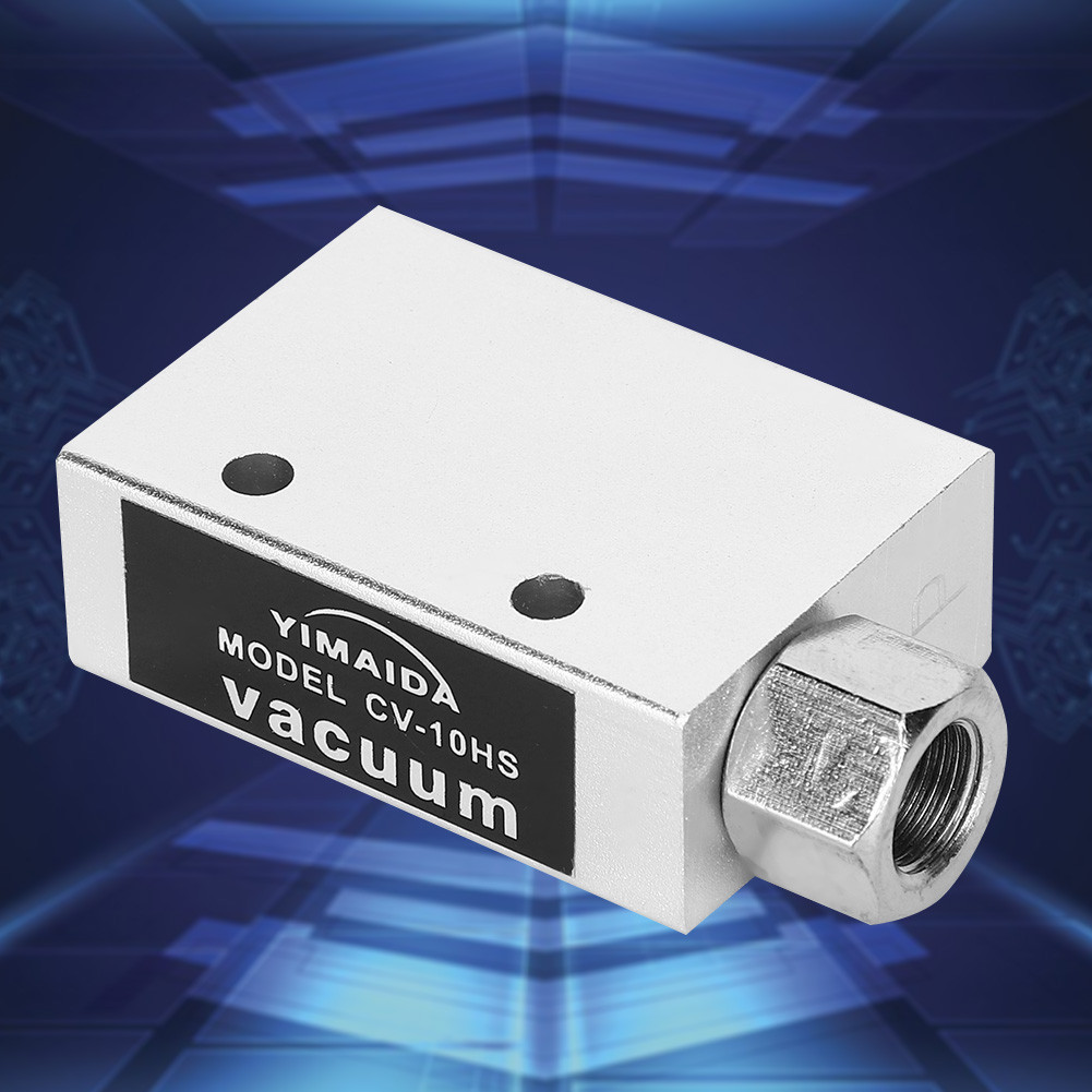 Deo เครื่องกําเนิดไฟฟ้าสูญญากาศ CV-10HS 1/8 PT ด้ายหญิง Dia Ejector Pneumatic Air Fitting 0.1-0.6MPa