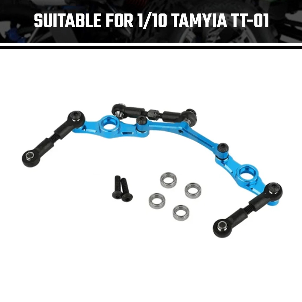 สําหรับพวงมาลัยโลหะ 1/10 Tamyia Tt-01 Tamiya Tt01