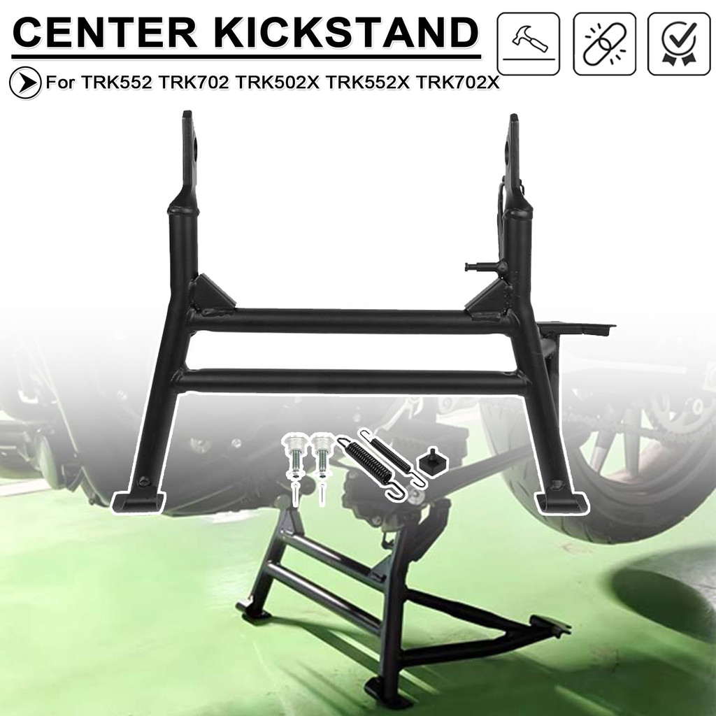 รถจักรยานยนต์ที่จอดรถสนับสนุนวงเล็บกลาง Kick Stand Center Kickstand สําหรับ Benelli TRK702 TRK552X T