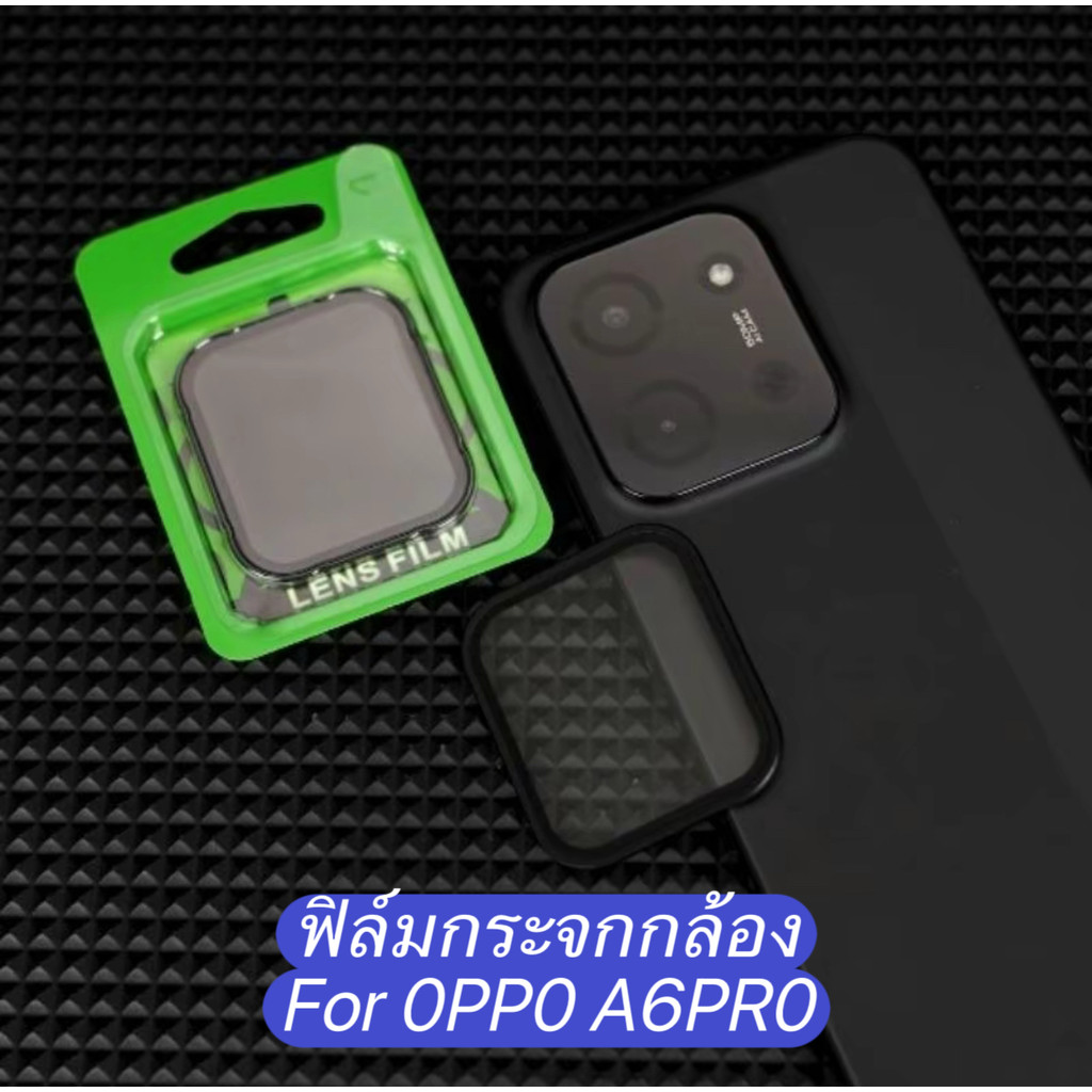 ฟิล์มกล้อง iRon Ring For OPPO A6Pro 5G A6X F31 ฟิล์มกันรอยกล้องด้านหลัง ฟิล์มกระจกนิรภัยป้องกันเลนส์กล้อง พร้อมส่ง