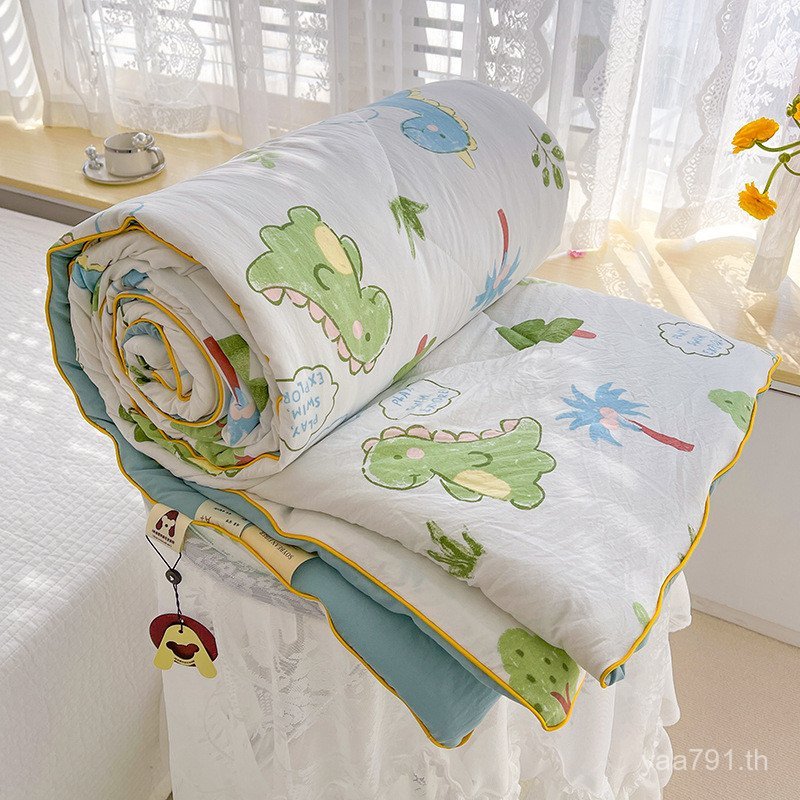 ผ้านวมเครื่องปรับอากาศ Double Soy Summer Cool Quilt Summer Class a Mother Baby Grade Fiber Summer Qu