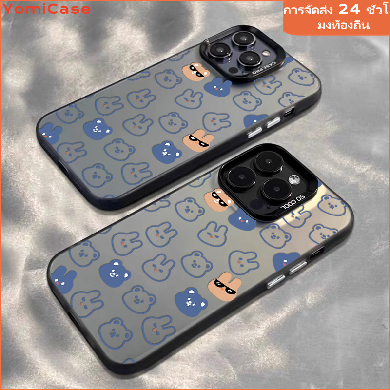 กระต่าย คู่รัก น่ารัก เคสสำหรับซัมซุงA05s A15 A12 A03 A23 A13 A14 case for samsungA32 A33 A34 A10s A53 A52 A51 A24 A54