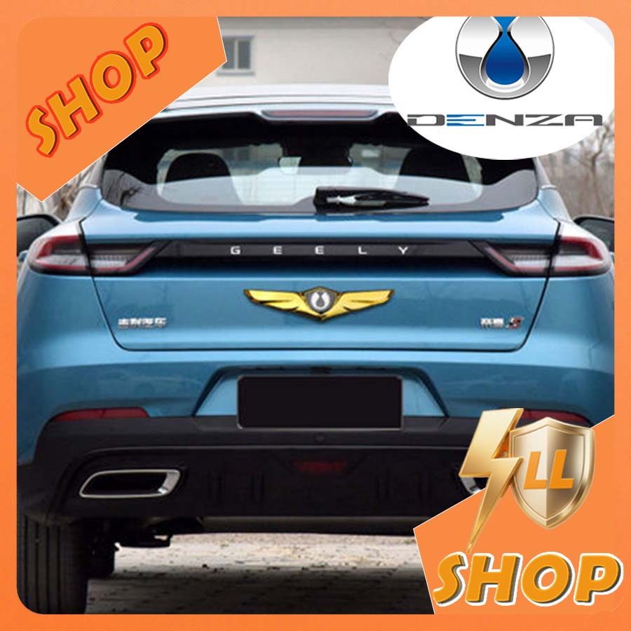 [READY]DENZA D9 Metal Car Sticker BYD DENZA Body Kit Car Decoration BYD D9 EV Auto Parts 7VHD