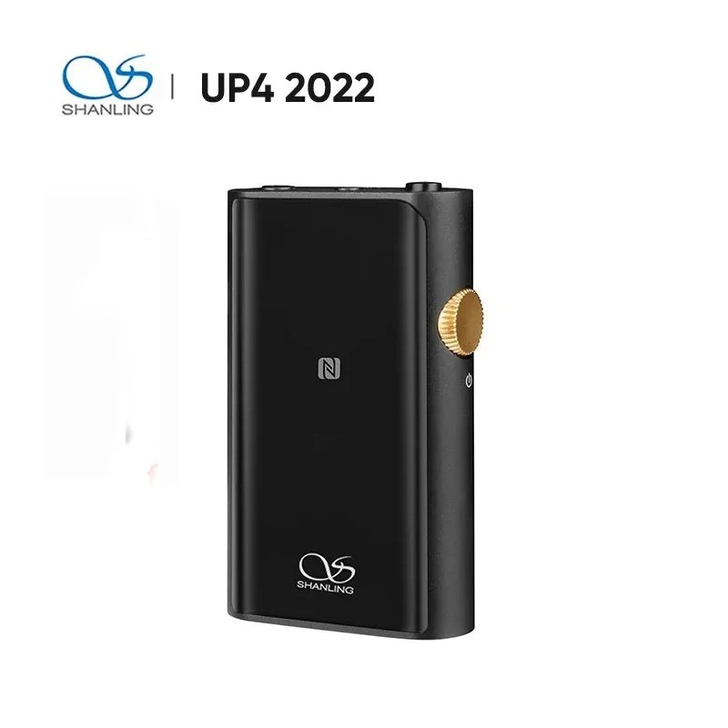 Shanling UP4 DAC/AMP พกพา สีดำ ขนาดเล็ก พร้อม Dual DAC และ Bluetooth 5.0