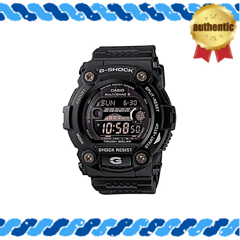 Casio G-SHOCK Men's Wristwatch Solar Radio GW-7900B-1ER Black [Watch] Gray Market Item