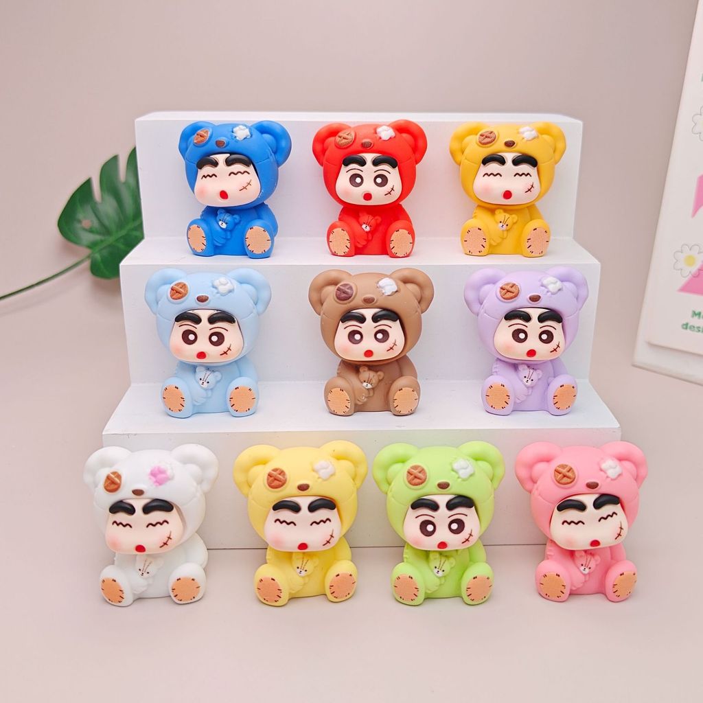 Feel Paint Patch Shin-Chan diy Creative เคสโทรศัพท์จี้เครื่องประดับอุปกรณ์เสริมรถเครื่องประดับขนาดเล็กเรซิ่นจี้ขนาดเล็ก