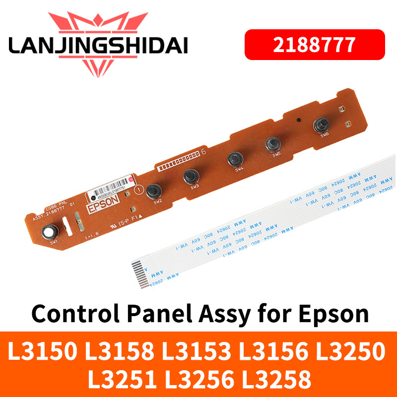 แผงควบคุม Assy (มือสอง) สําหรับ Epson L3150 L3158 L3153 L3156 L3250 L3251 L3256 L3238 แผงปุ่มบอร์ดสวิทช์ 2188777