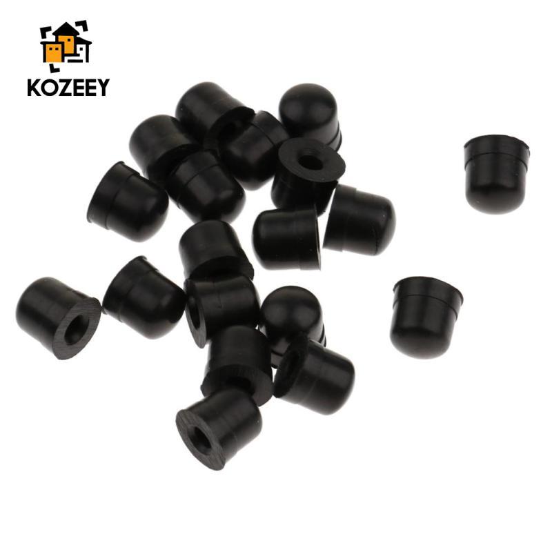[KOZEEY] 20 ชิ้น Trombone สไลด์โบว์ยางปลายกันชนสําหรับอะไหล่ซ่อมทรอมโบน