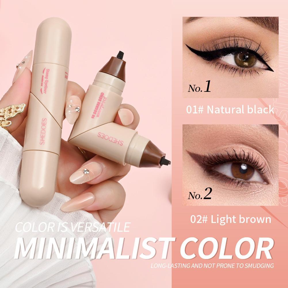 SHEDOES Love Eyeliner Seal กันน้ําและกันเหงื่อ ทนทาน และ Bendable Eyeliner Seal