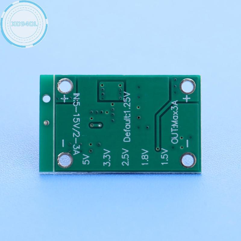 Xo94ol DC แรงดันไฟฟ้า Step Down โมดูล 5-16V ถึง 1.25V 1.5V 1.8V 2.5V 3.3V 5V 3A TH