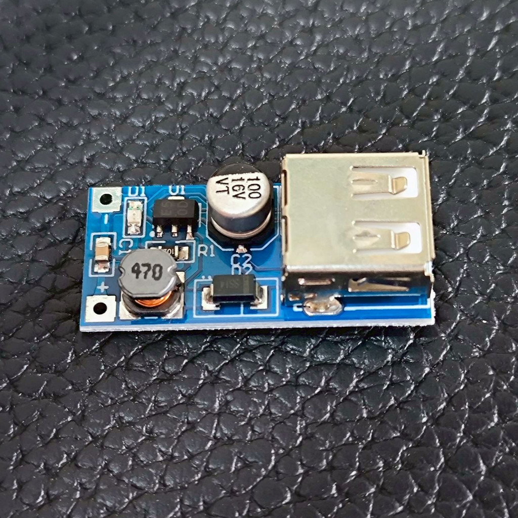 DC-DC boost module (0.9V~5V) rises 5V 600MA USB boost circuit board 5V output