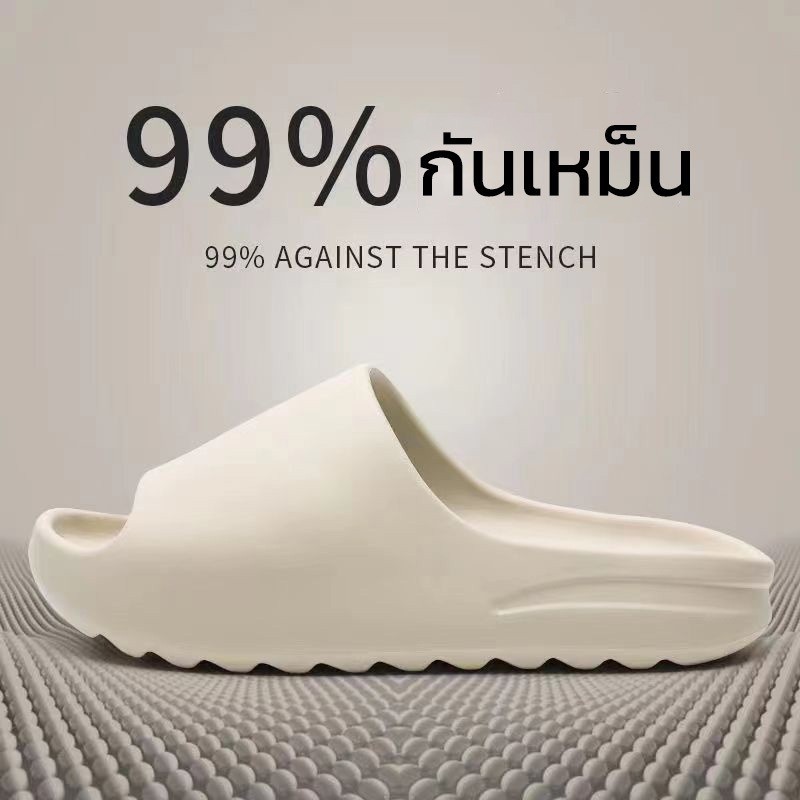 สินค้าพร้อมส่ง  รองเท้าแตะพื้นนุ่มไซส์ใหญ่สำหรับผู้ชายและผู้หญิง สไตล์เรียบง่ายสำหรับฤดูร้อน ราคา ถูกที่สุด ดีลบีเคเค แกลเลอรีภาพที่ 4