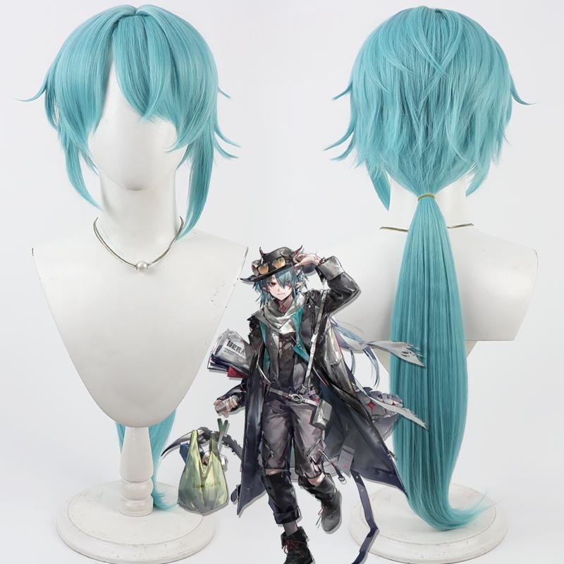 Arknights Mitm Cosplay Wig Hollywood Outfit Heat Resistant Synthetic Hair