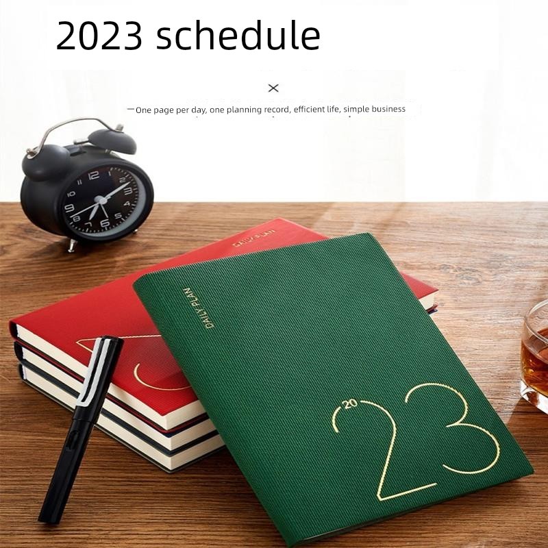 สมุด แพลนเนอร์ 2026 กำหนดการ2023-2024 teacher planner agenda schedule daily plan