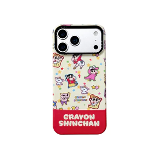 น่ารัก Crayon Shinchan 3D Pop Magnetic Stand TPU เคสโทรศัพท์สําหรับ iPhone 17/16/15/14/13/12/11, กันกระแทกกันฝุ่น Scratch-Resistant ฝาครอบป้องกัน, การ์ตูนอินเทรนด์โทรศัพท์แม่เหล็ก Ac