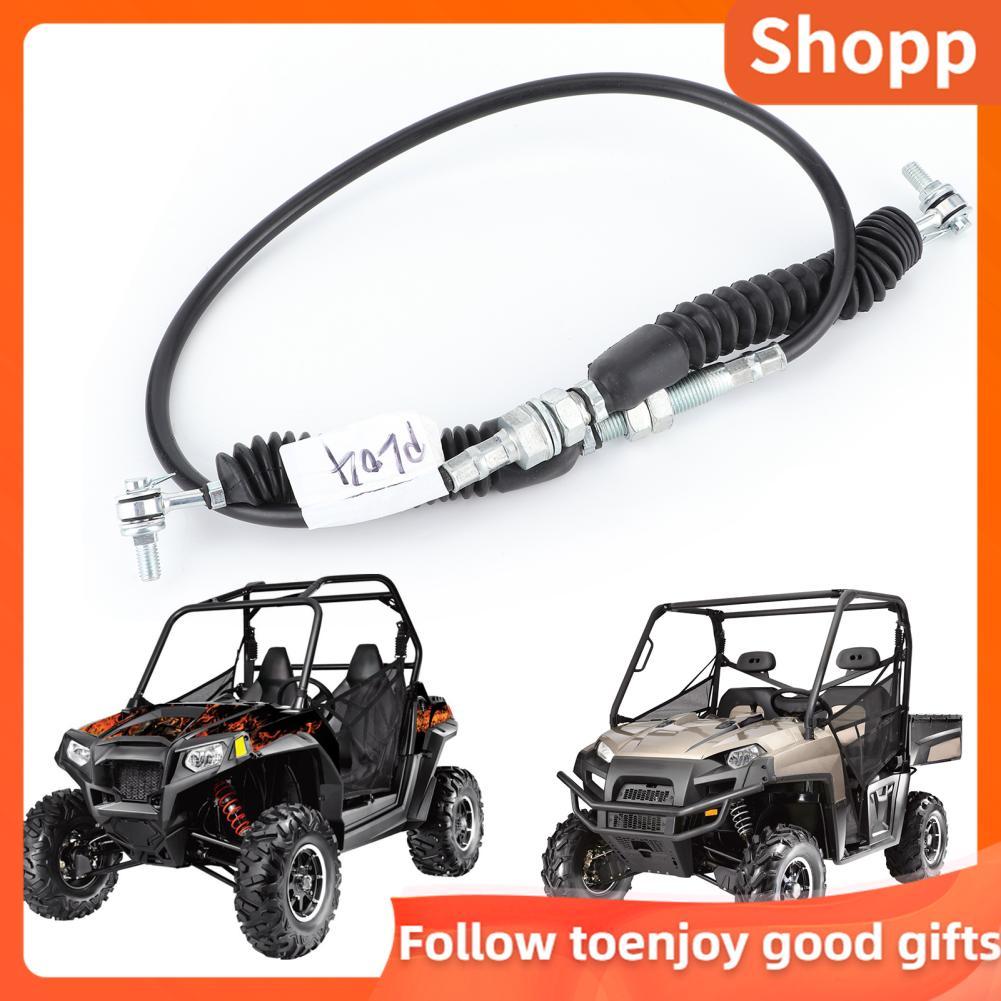 Shopp Shopp Tbest Gear Shift Cable 109 ซม./42.9in โลหะผสมสีดำเหมาะกับ Polaris RZR 800 2008-2013